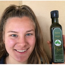 BASIL INFUSED EXTRA VIRGIN OLIVE OIL COLD PRESSED  NOT BIODYNAMIC CERTIFIED 250 ml From Viridis Grove Katikati